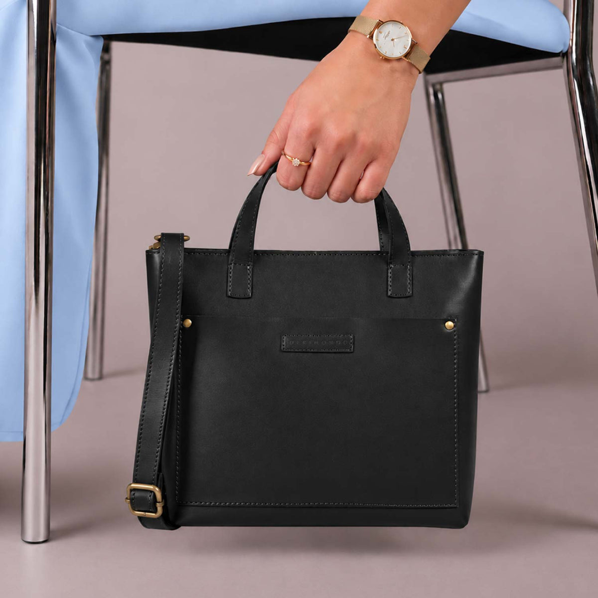 #Color_Midnight Black, #Style_Zipper