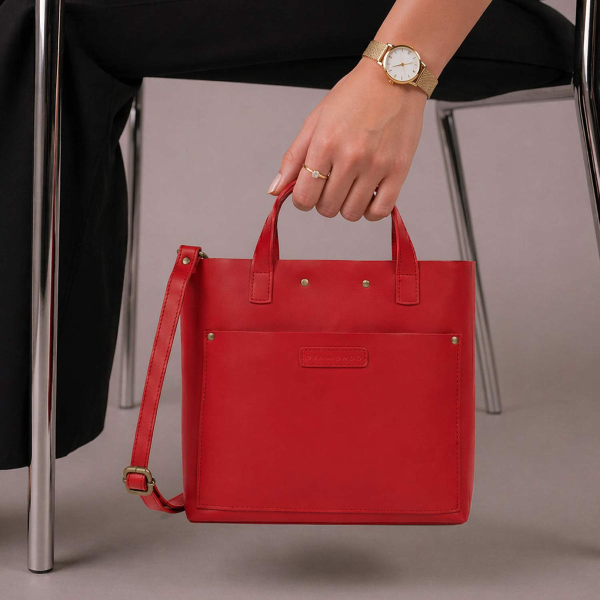 #Color_Crimson Red, #Style_Classic