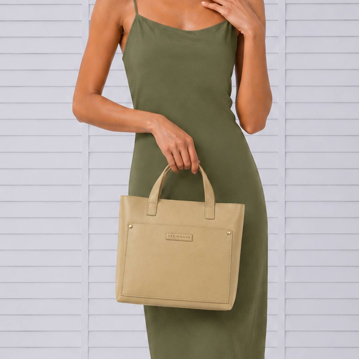 #Color_Sand Beige, #Style_Zipper