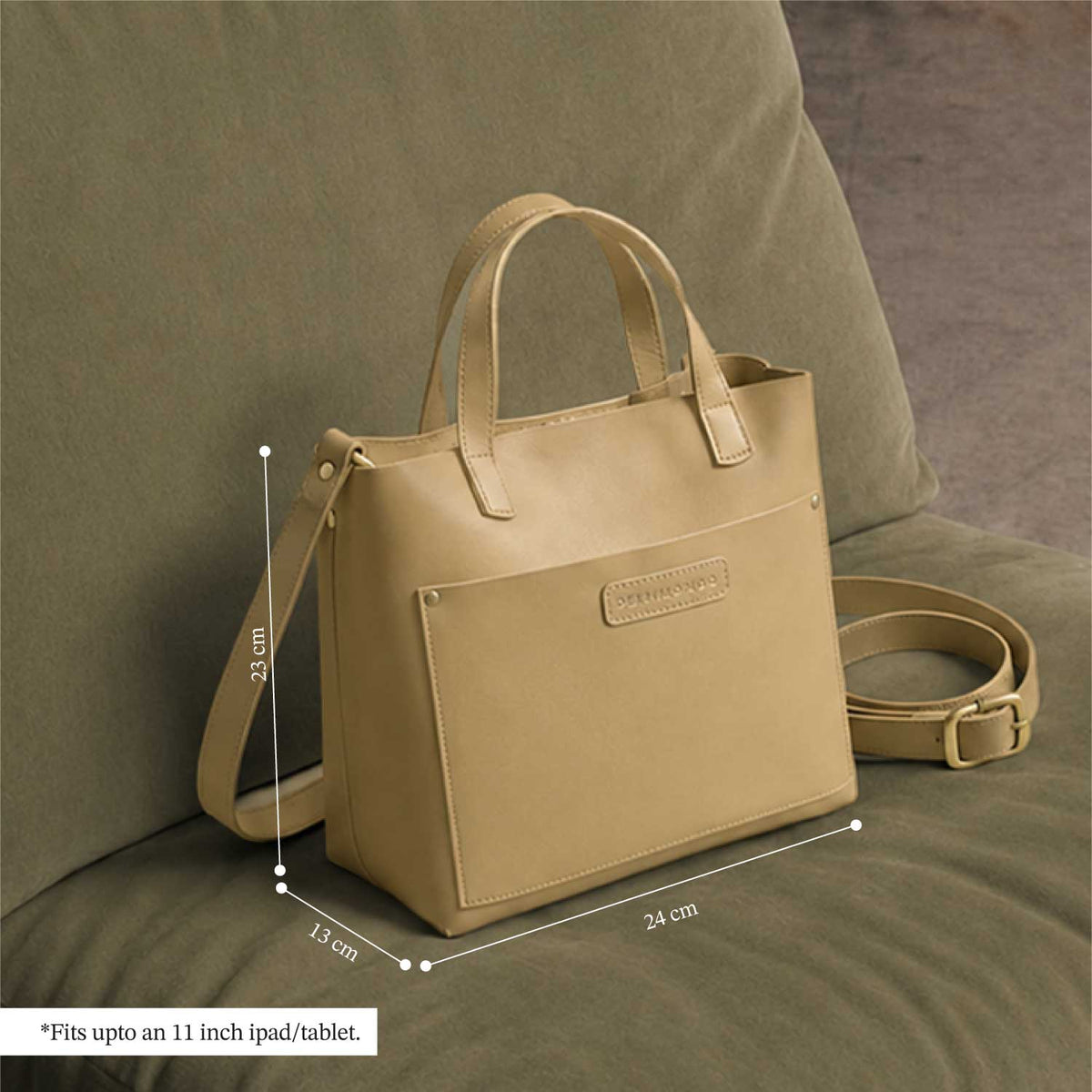 #Color_Sand Beige, #Style_Zipper